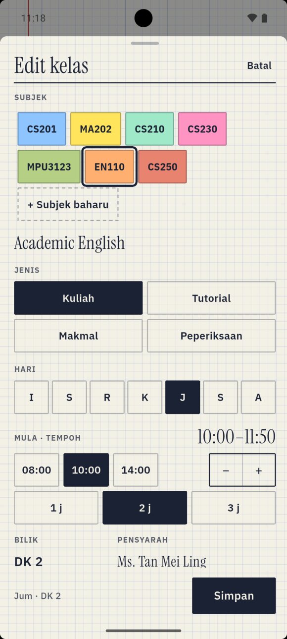 Ubah slot