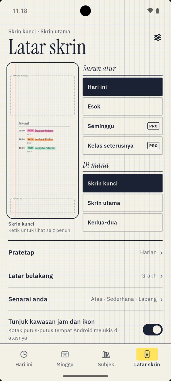 Latar skrin