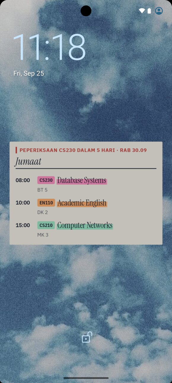 Hari ini · foto anda